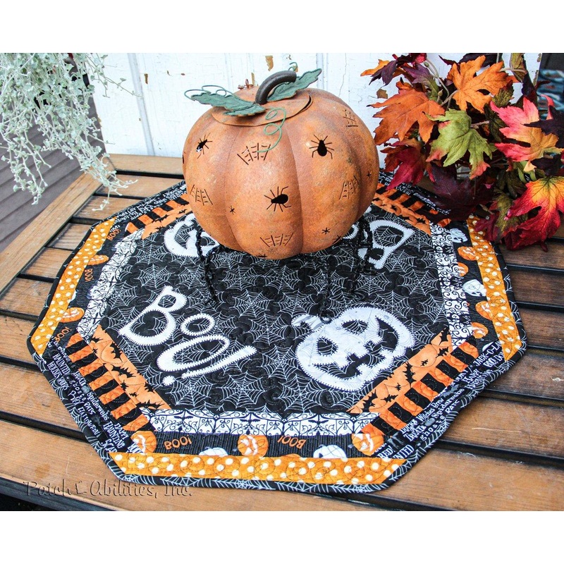 Boo Ya! Table Mat Pattern
