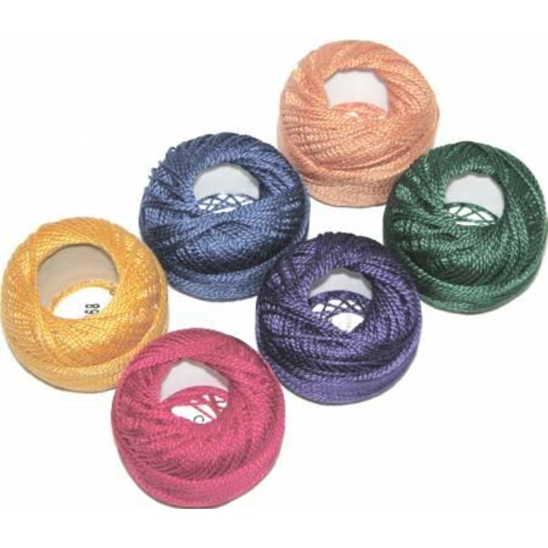 Pearl Cotton Size 12 Sampler Pack Jewel P812JEWEL