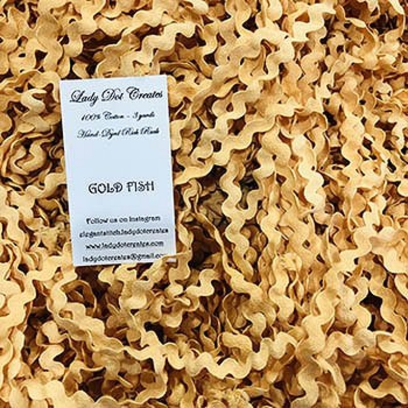 Ric Rac Gold Fish ldc-rrgf