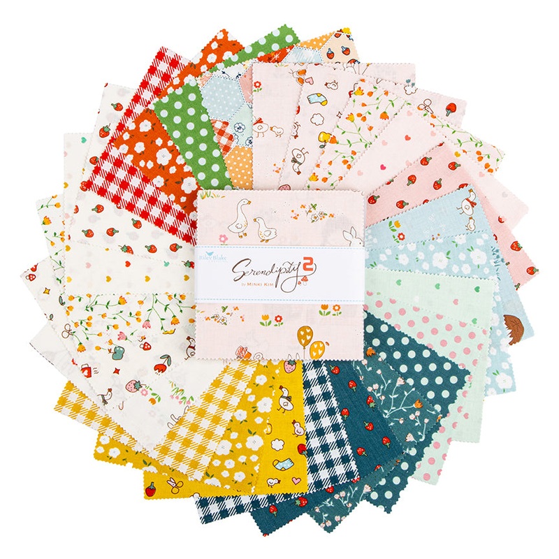Serendipity 2 5 Inch Stacker, 42 Pcs. by Minki Kim for Riley Blake Designs bin 42