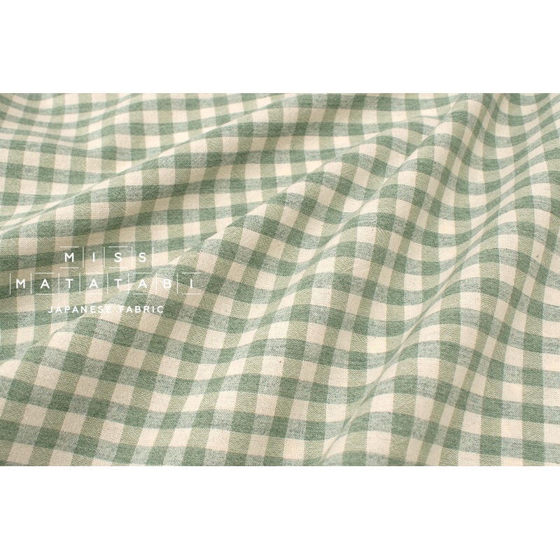 Yarn-Dyed Murazome Gingham Check - green
