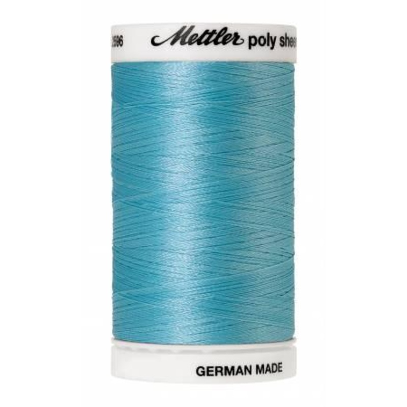 Poly Sheen Embroidery Thread Aqua - 40wt 875yds - 2596-4230