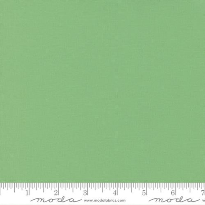 Bella Solids Green Apple Yardage by Moda Fabrics | Solid Quilting Cotton | 9900 74