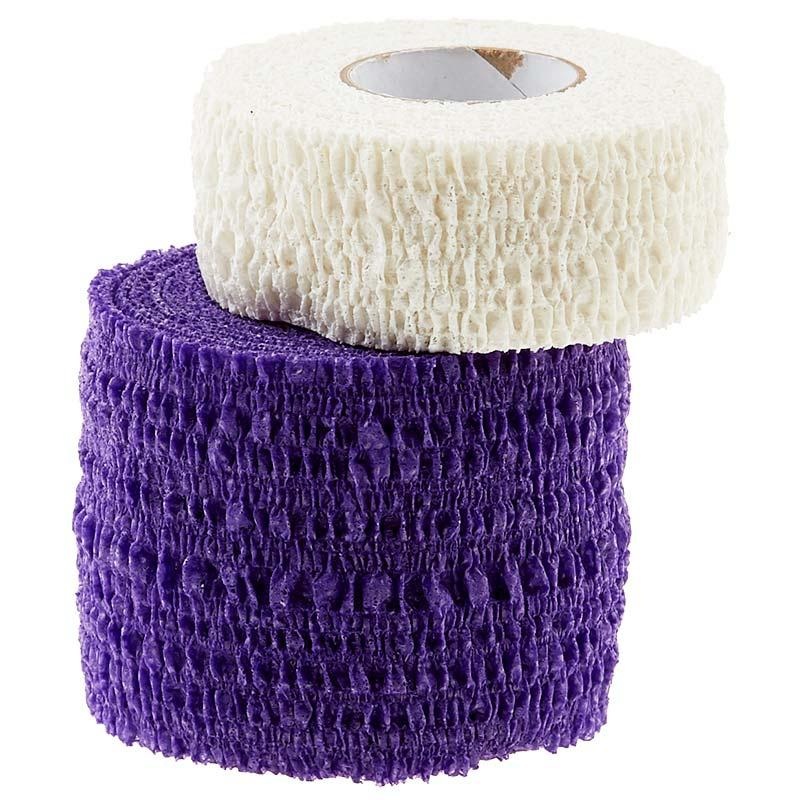 RNK Perfect Grip Tape-2" Purple 1" White R-PGTAPE-P