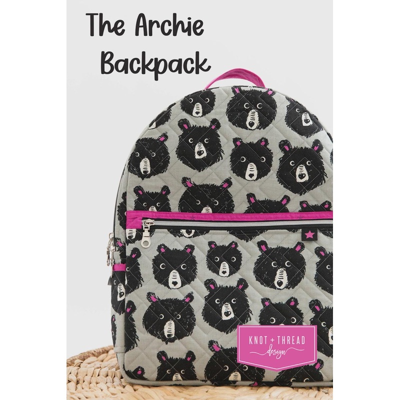 The Archie Backpack by Knot and Thread Design KAT120