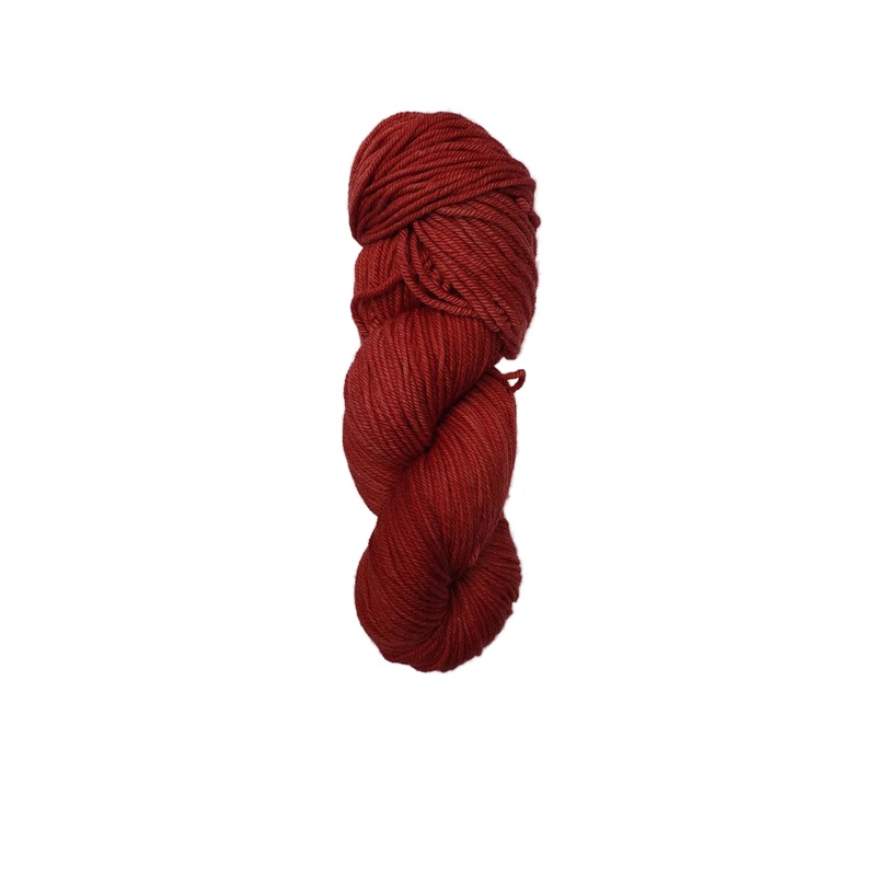 LL- SUNBURNT LOBSTER - Eco-Processed Worsted - Lichen and Lace - Merino