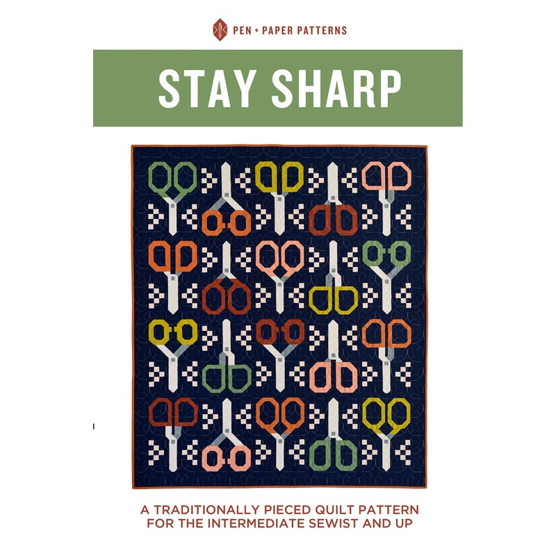 Stay Sharp Quilt Pattern