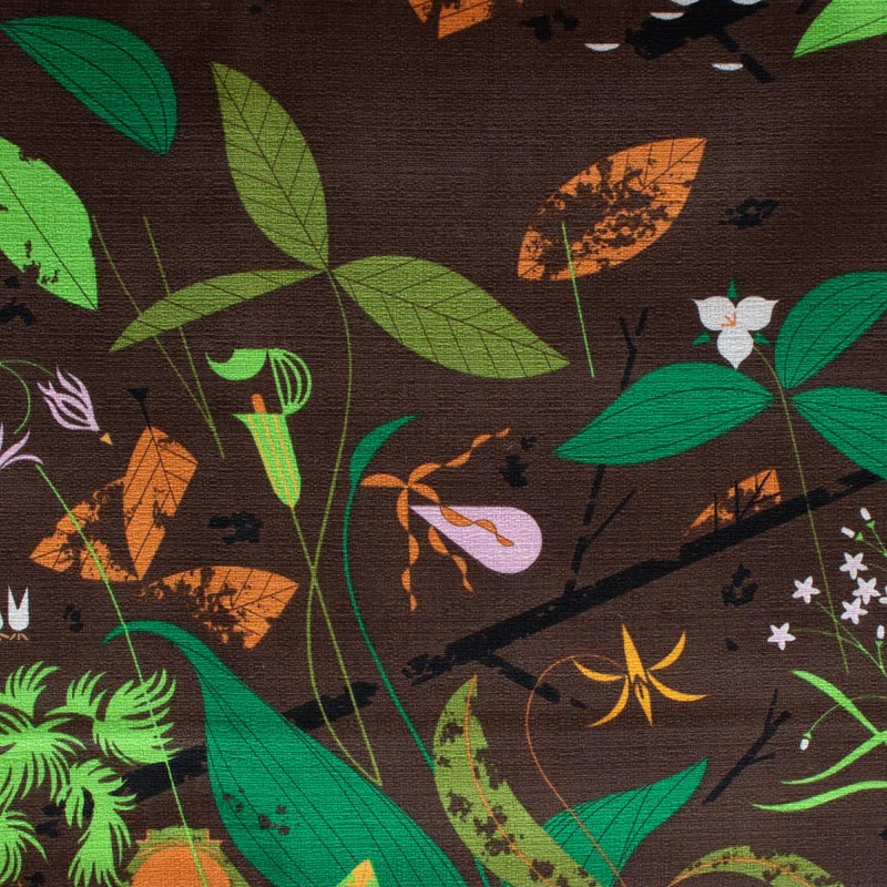 Birch Fabrics - Organic Barkcloth - Spring Flowers