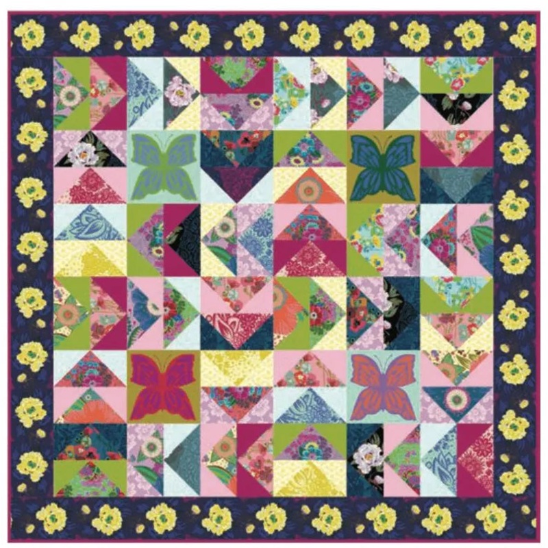 Fluttering Quilt Pattern