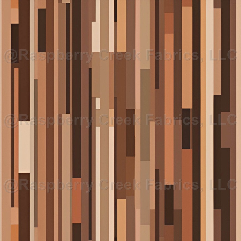 Shades of Brown Abstract Rectangles - small