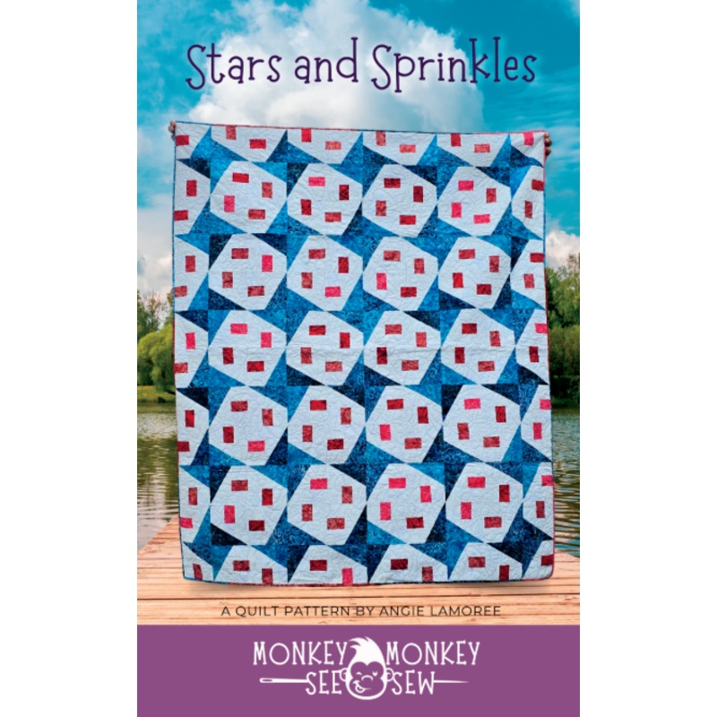 Stars and Sprinkles Pattern - Digital Download