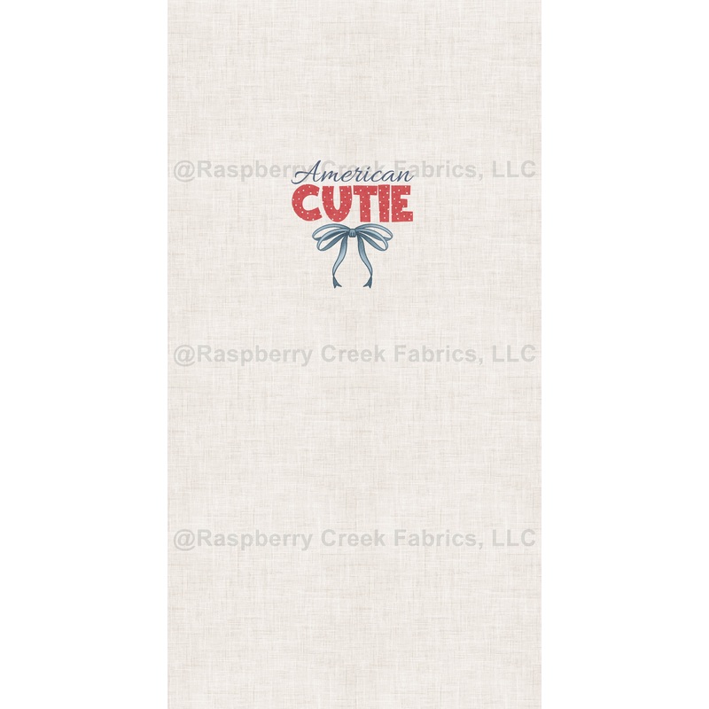 Yankee Doodle Panel- American Cutie