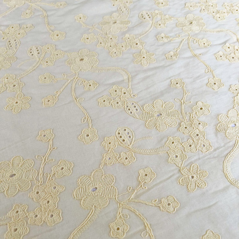 BA - Embroidered Lawn - Mellow Yellow