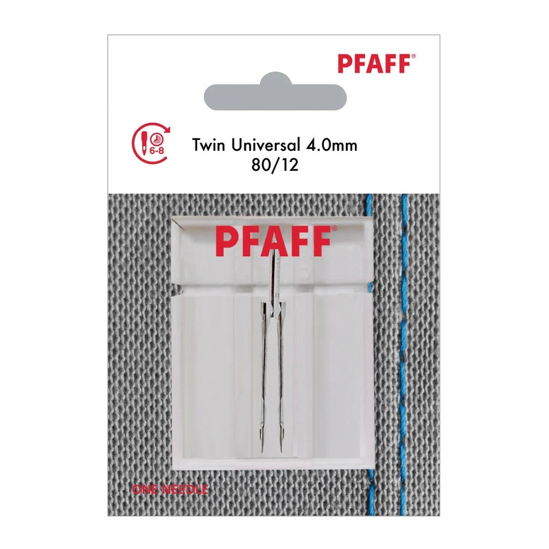 PFAFF Twin Universal Needle 4mm Size 80/12 1-Pack