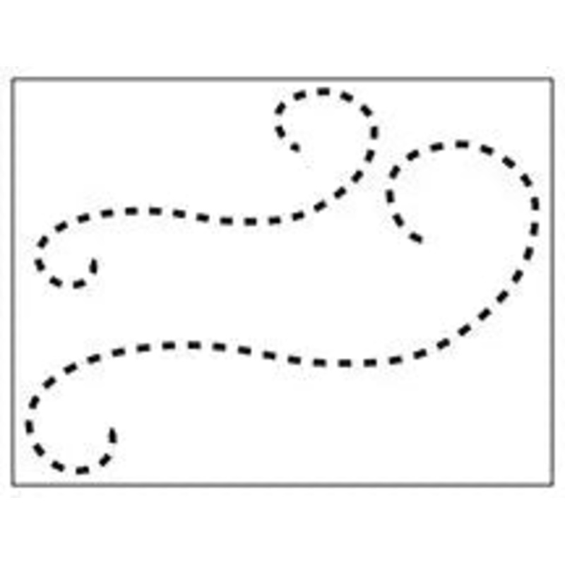 Swirl Quilt Stencil