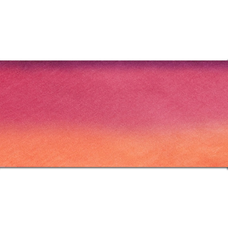 Echinacea Hand-Dyed Silk Ribbon by Hanah Silk (Made in USA)