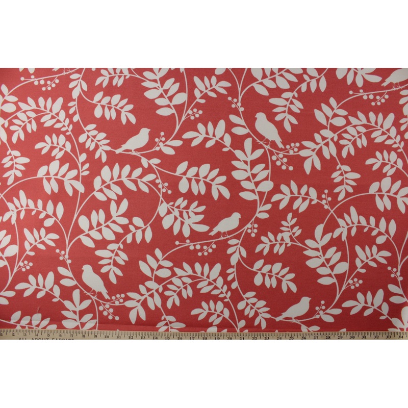 Robert Allen New Botany Indoor/Outdoor Fabric in Coral