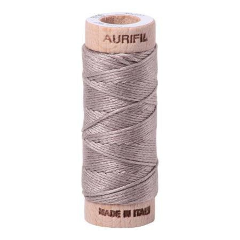 Aurifil Cotton Mako 8wt Thread 38 yards - Steampunk #6730