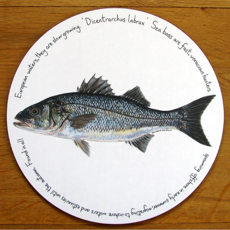 Sea Bass tablemat