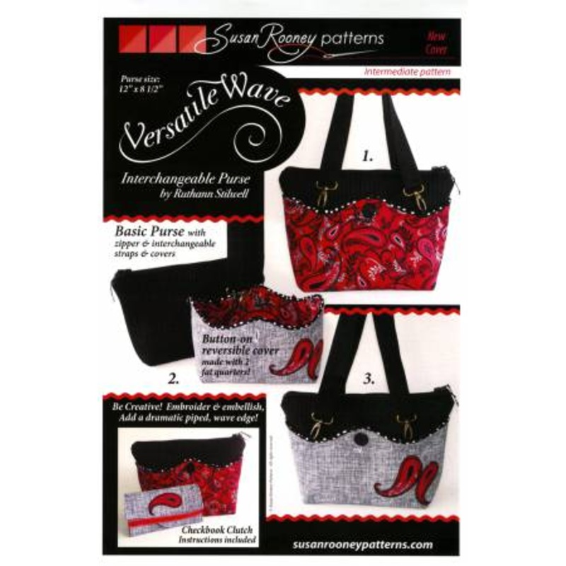 Versatile Wave Purse Pattern By Susan Rooney Patterns