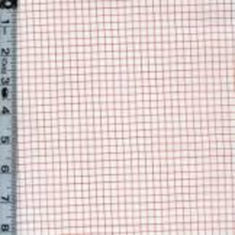 Sew Journal Graph Paper Red
