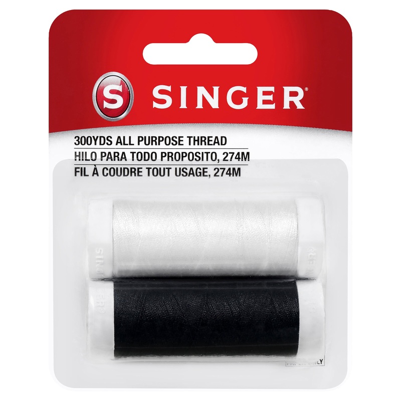 SINGER All Purpose Polyester Thread Spools 2-Pack