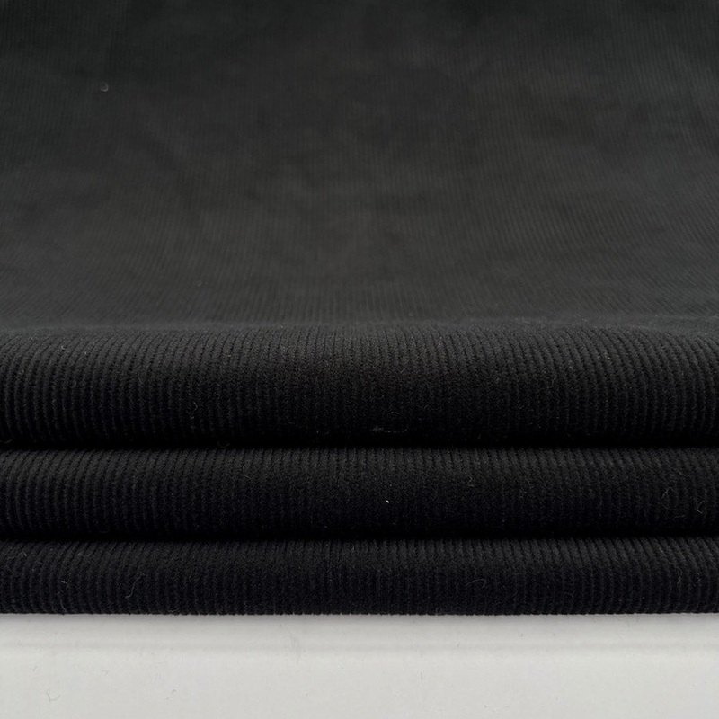 Stretch 21 Wale Needlecord - Black