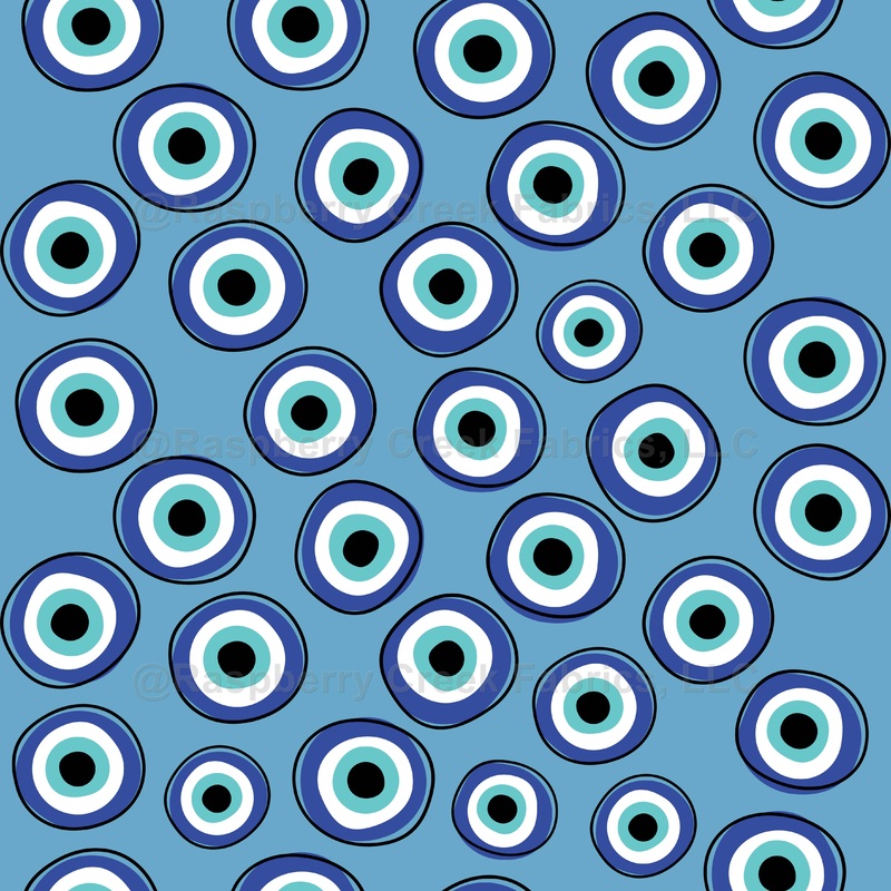 Nazar Pattern, Evil Eye Pattern, Greek Eye, Turkish Eye, Blue