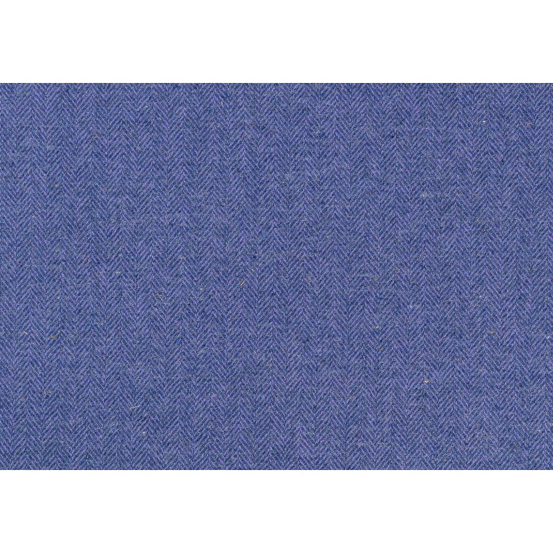 Plummy Herringbone Shetland Wool Tweed (Made in Ireland)