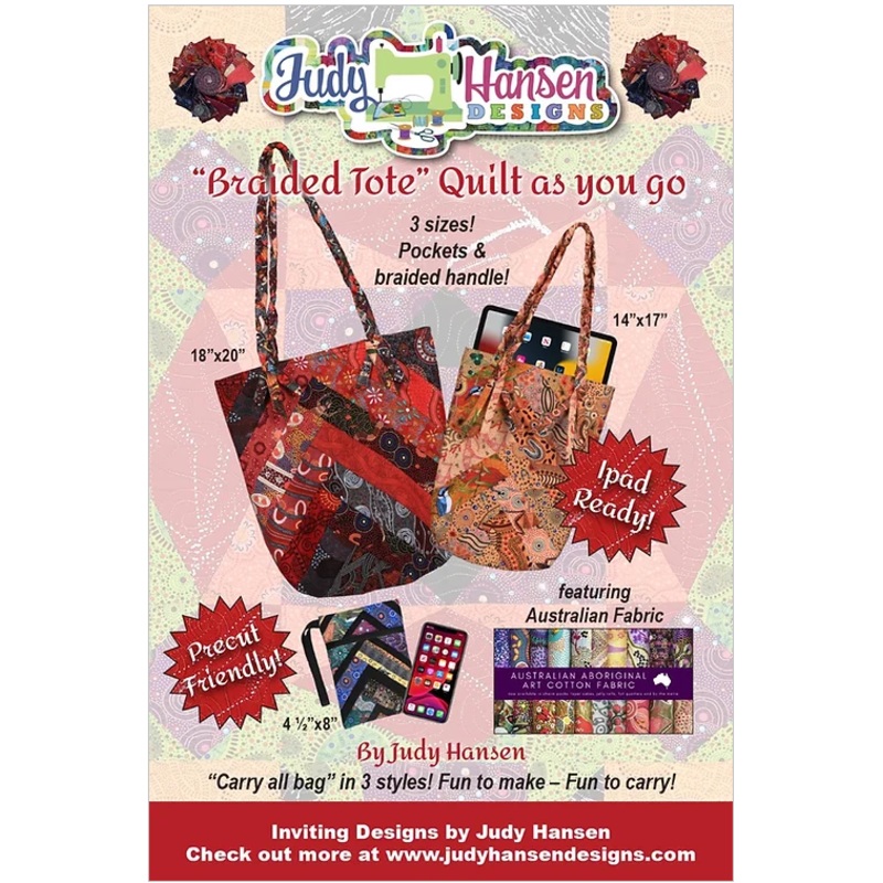 Braided Tote Quilt As You Go