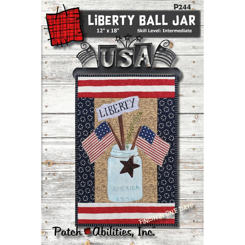 Patch Abilities - P244 Liberty Ball Jar