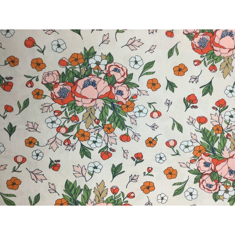 Soulmate Floral - Love Story by Maureen Cracknell for Art Gallery Fabrics - Premium Cotton