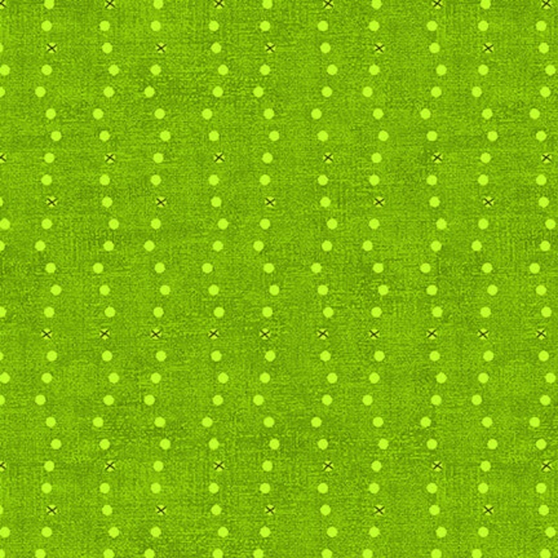 Stof - Basically - 4512-829 - Green Dotted Lines