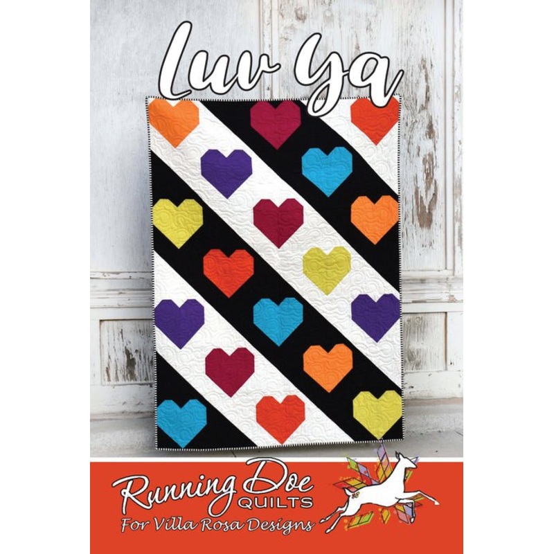 Villa Rosa Designs // Luv Ya Quilt Pattern