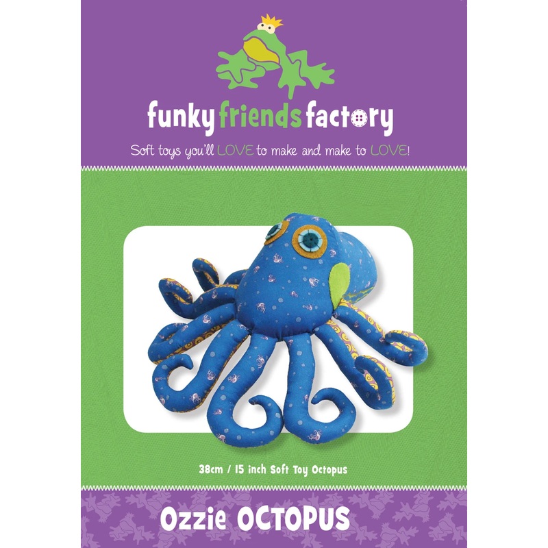 Funky Friends Pattern - Ozzie Octopus