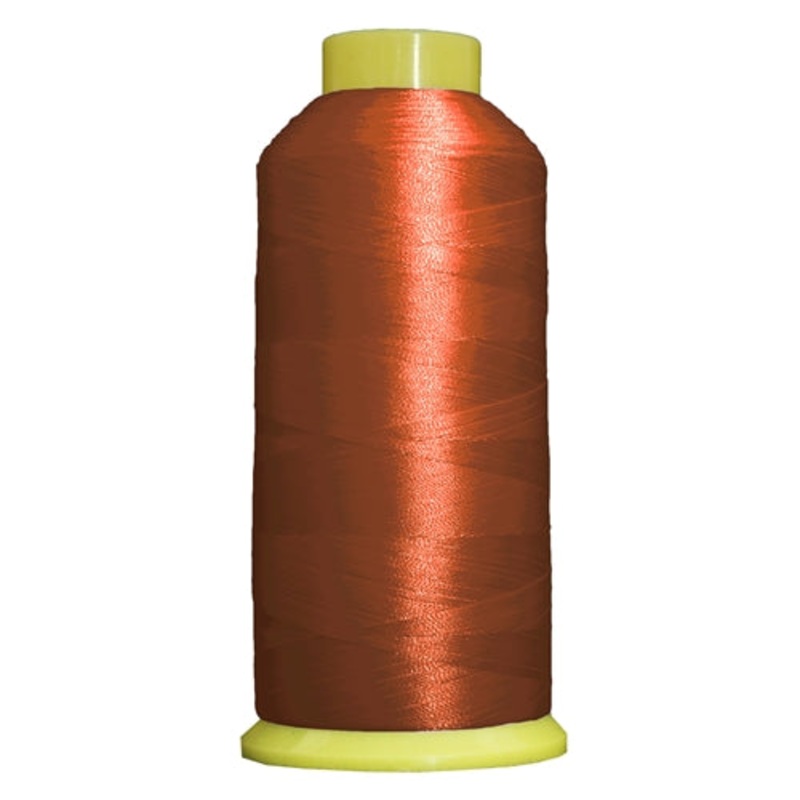 Large Polyester Embroidery Thread No. 290 - Dk Rust-5000 M