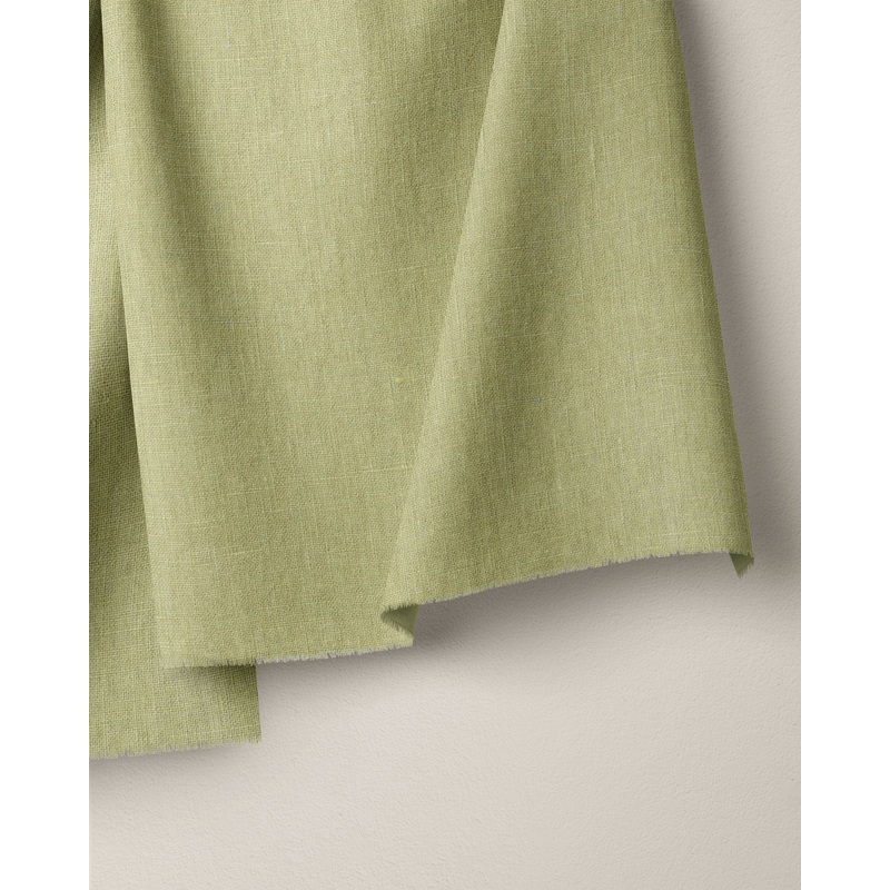 Sage Heavyweight Cloud Linen - 0.75 Yards Seconds