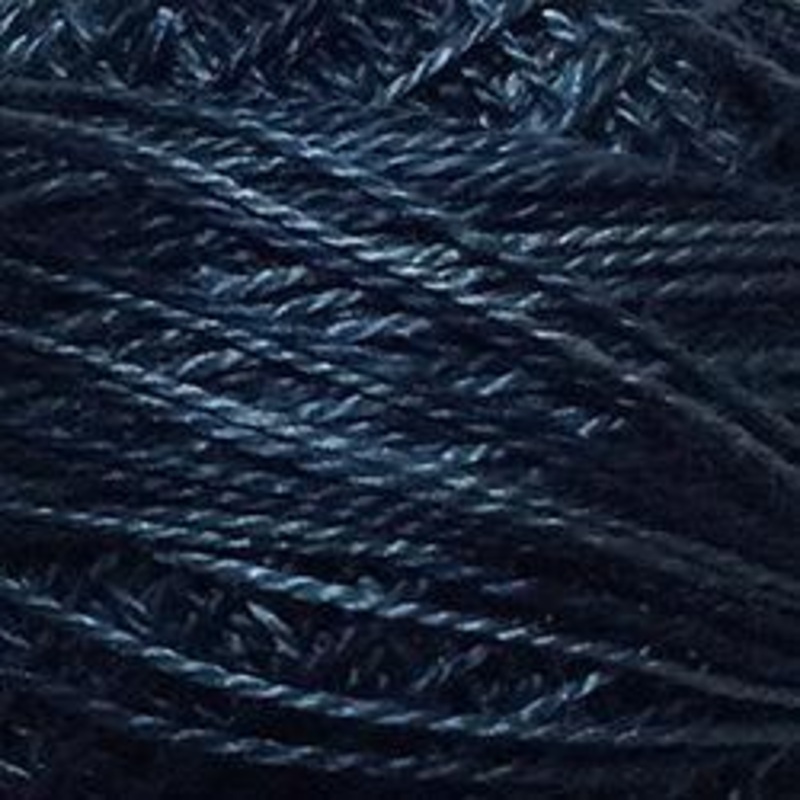 Variegated Pearl Cotton Darkened Blue H207