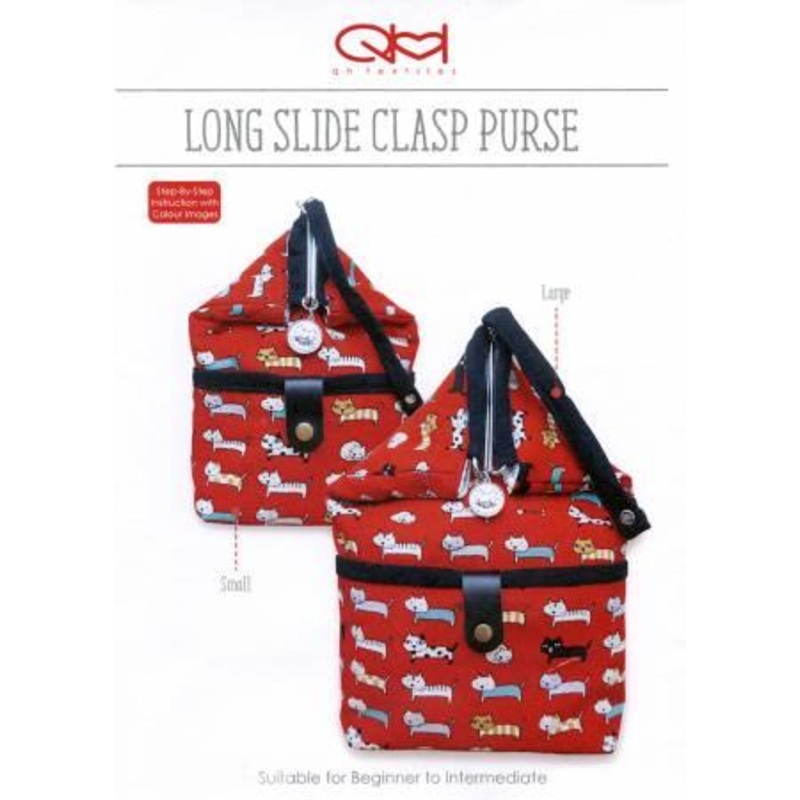 Long Slide Clasp Purse Pattern