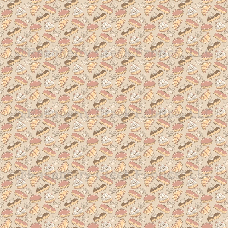 Patisserie on Beige - Small