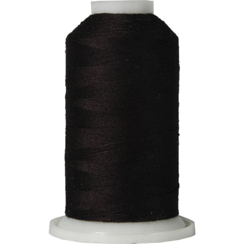 Premium Sewing Thread No. 102- 600 Meter Cones - Black - All-Purpose Polyester