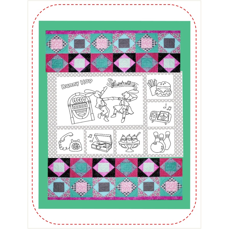 Bunny Hop - Quilt Pattern by Cranberry Pie