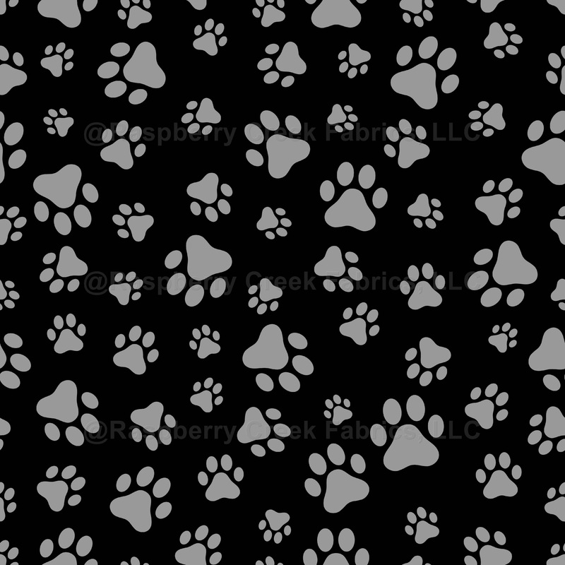 Gray Paws, Pattern Of Paws, Paw Prints, Animal Paws
