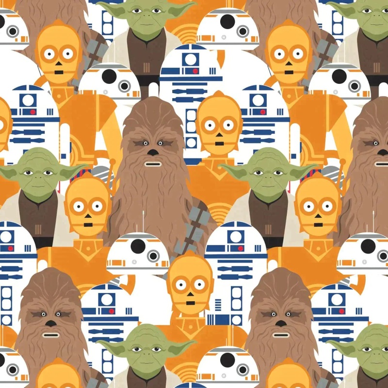 Star Wars Portrait Stacked Characters