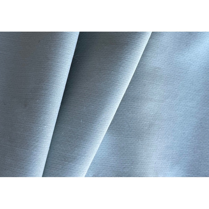Whispy Baby Blue Stretch Wool Coating (Made in Italy)
