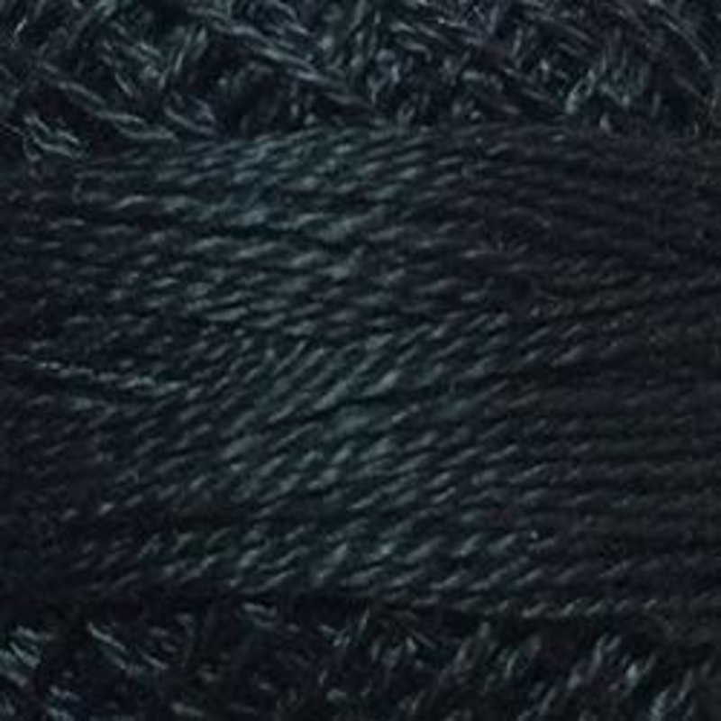 Pearl Cotton Black Dark 8113