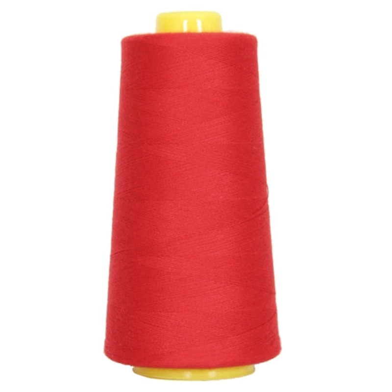 Polyester Serger Thread - Christmas Red 148 - 2750 Yards