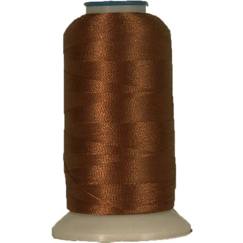 Rayon Thread No. 422 - Brown - 1000M