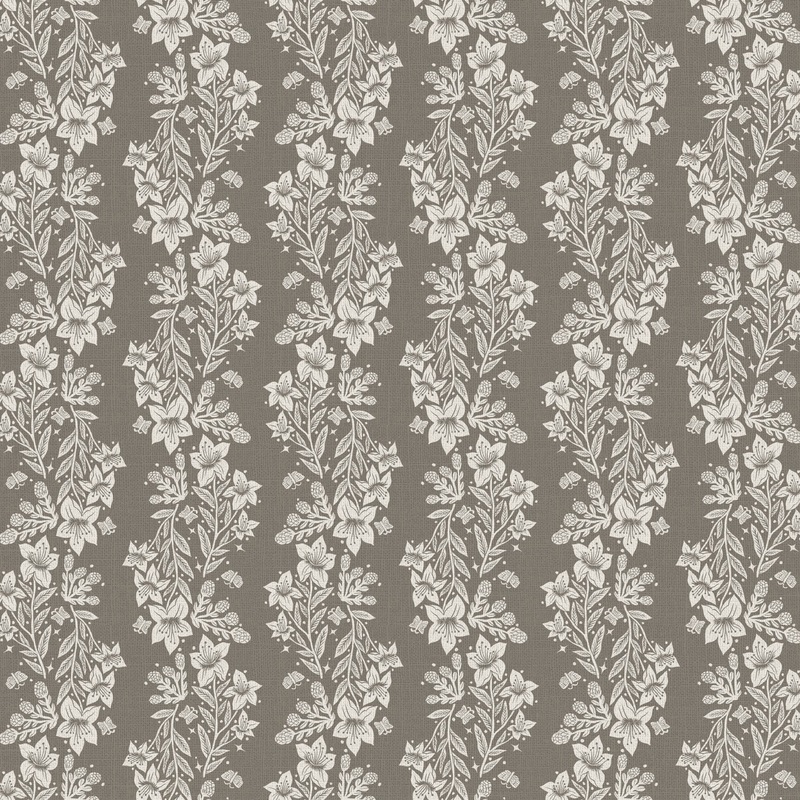 SALE - Figo - Folklore - Stripe - Taupe