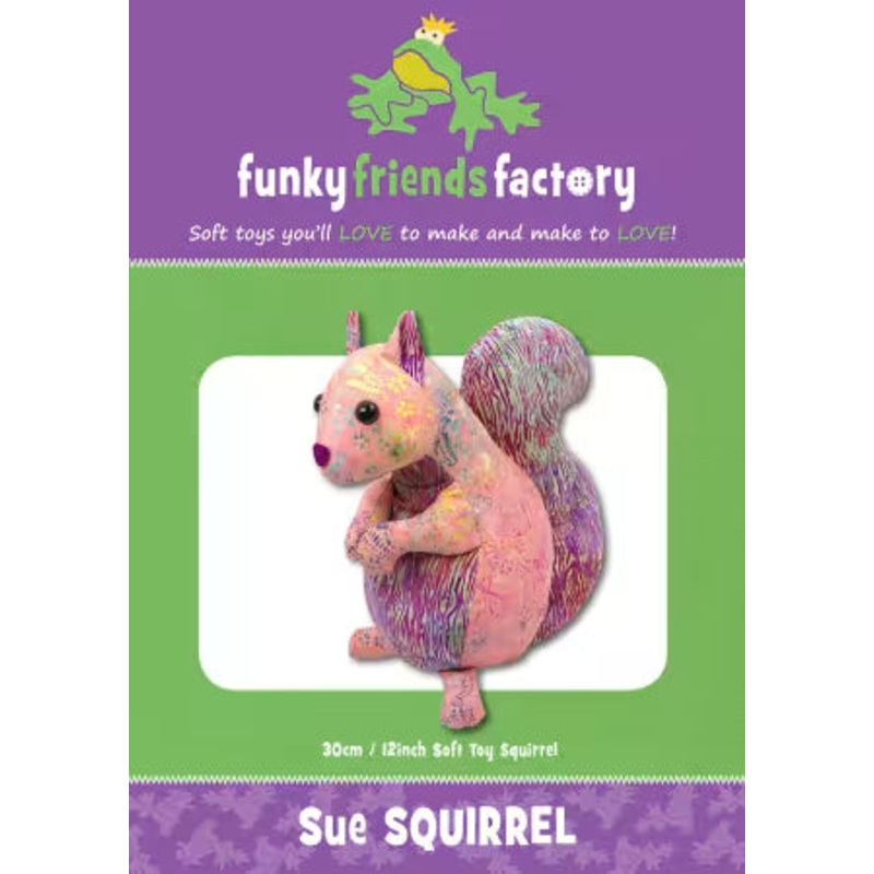 Sue the Squirrel Pattern by Funky Friends Factory